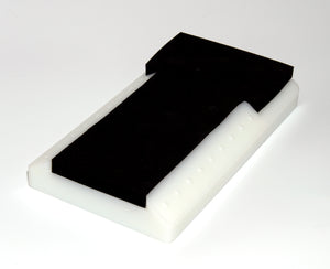 Benders Jig 90/10 is design to help improve consistency for OWB holster products. It streamlines the process by removing two step from the standard process.